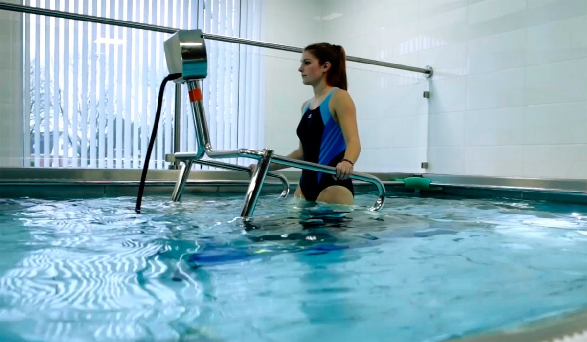 Pooltrack Standard – подводная беговая дорожка