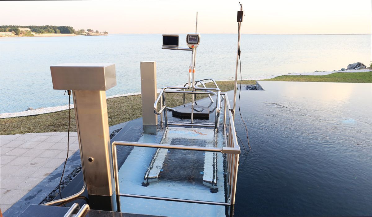 Pooltrack Standard – подводная беговая дорожка